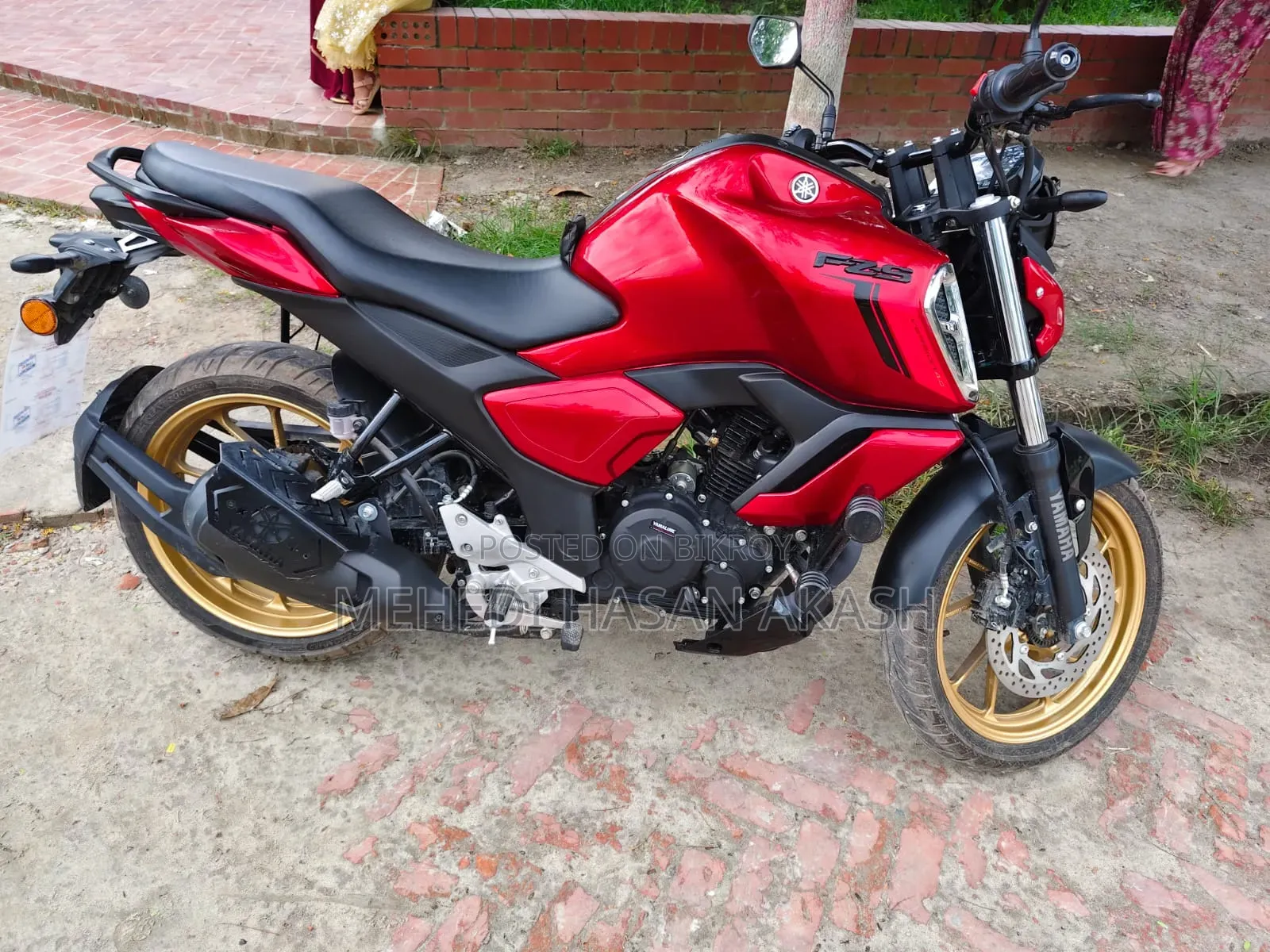 Yamaha FZS V4 2024 Red