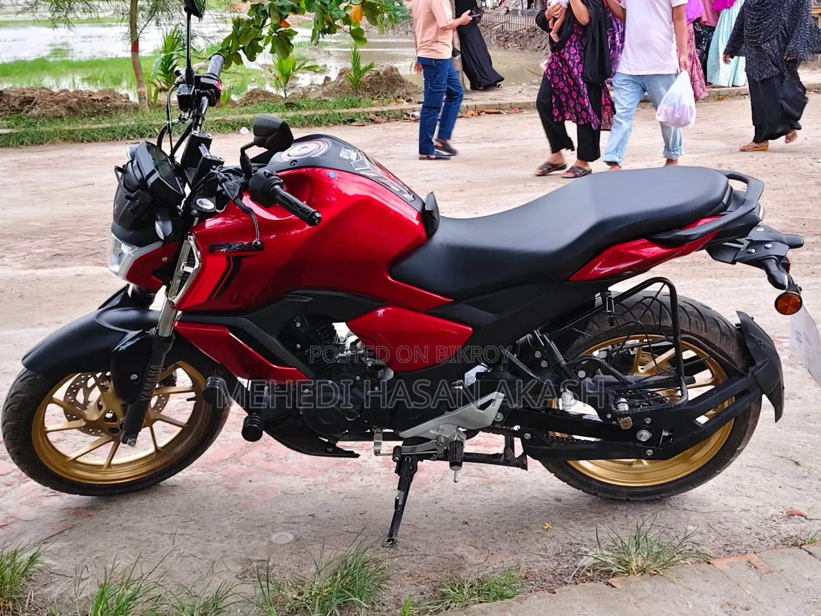 Yamaha FZS V4 2024 Red