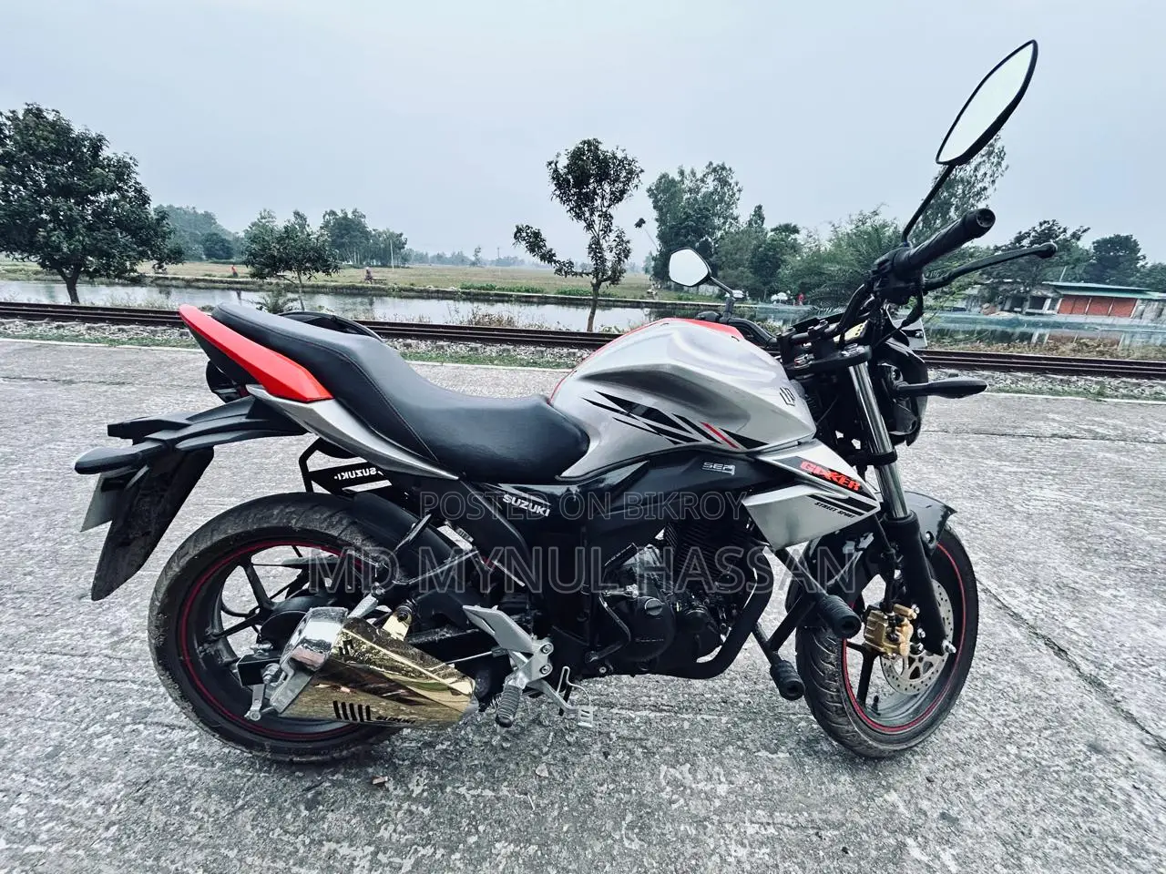 Suzuki Gixxer 2025 Orange