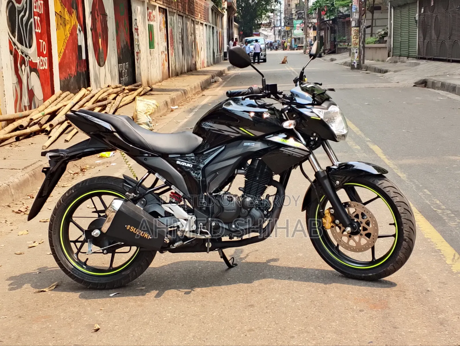 New Suzuki Gixxer 2026 Black