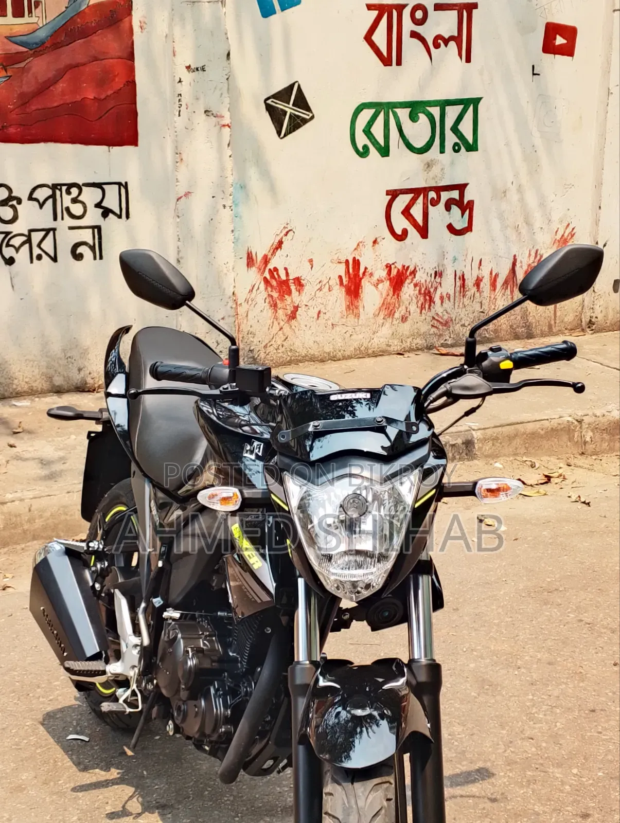 New Suzuki Gixxer 2026 Black