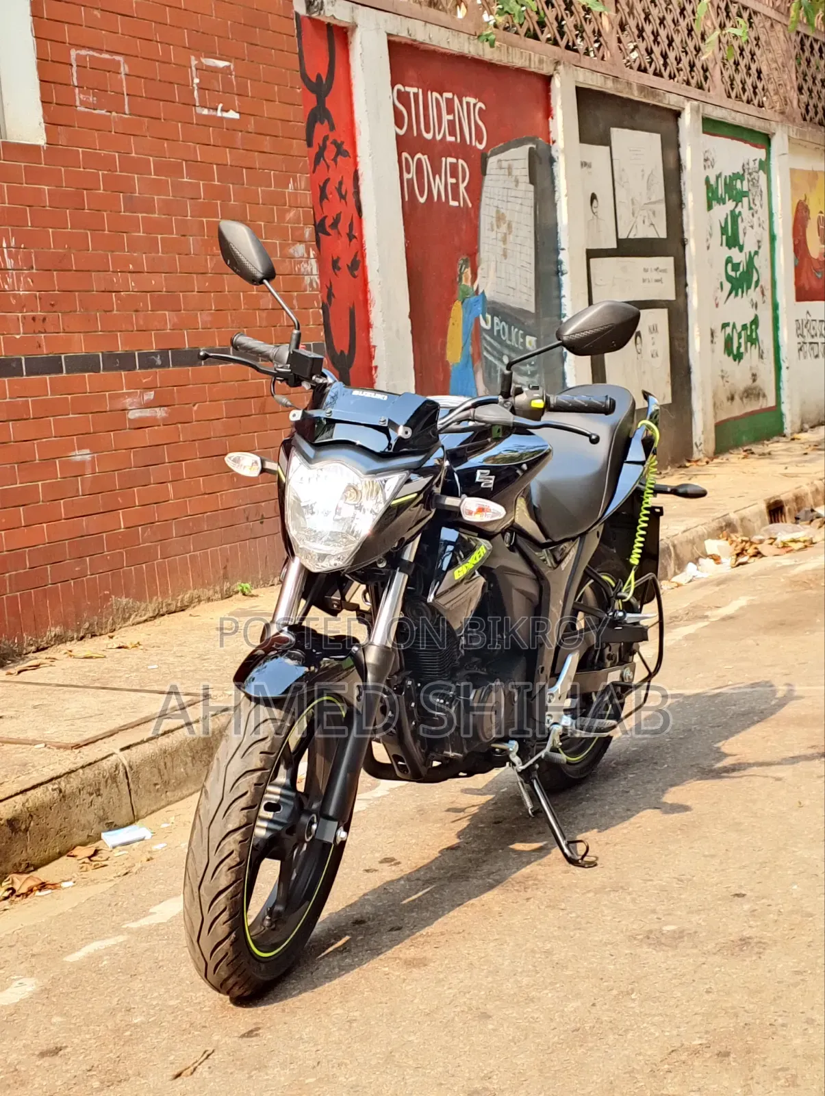 New Suzuki Gixxer 2026 Black