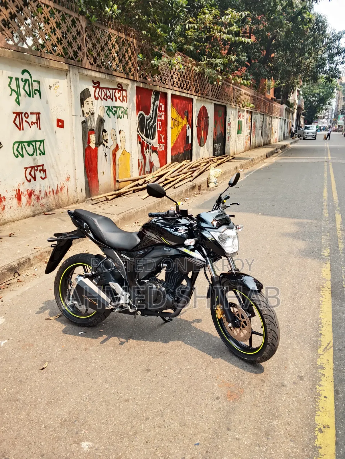 New Suzuki Gixxer 2026 Black