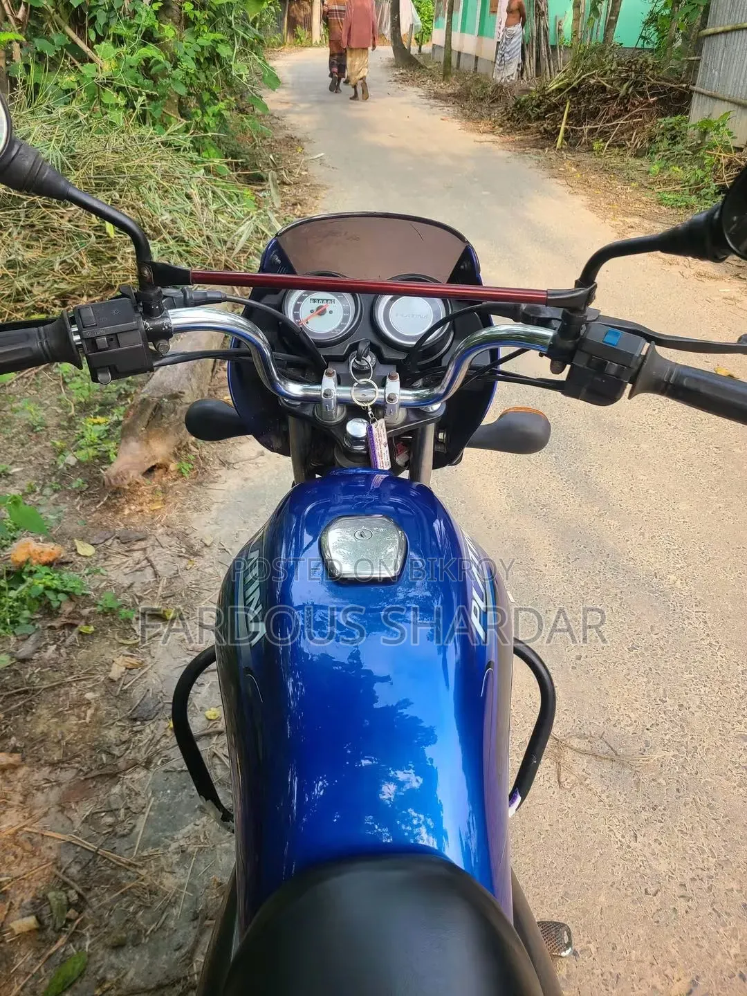 Bajaj Platina 100 2012 Blue