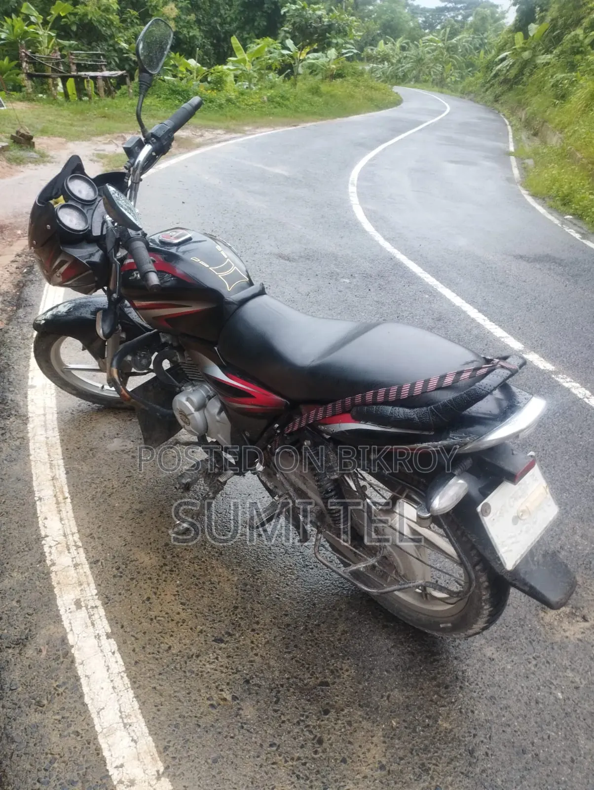 New Bajaj Discover 125 2026 Red