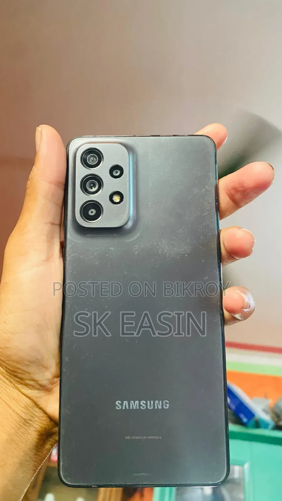 স্যামসাং গ্যালাক্সি এ৭৩ ৫জি ২৫৬ জিবি ব্ল্যাক