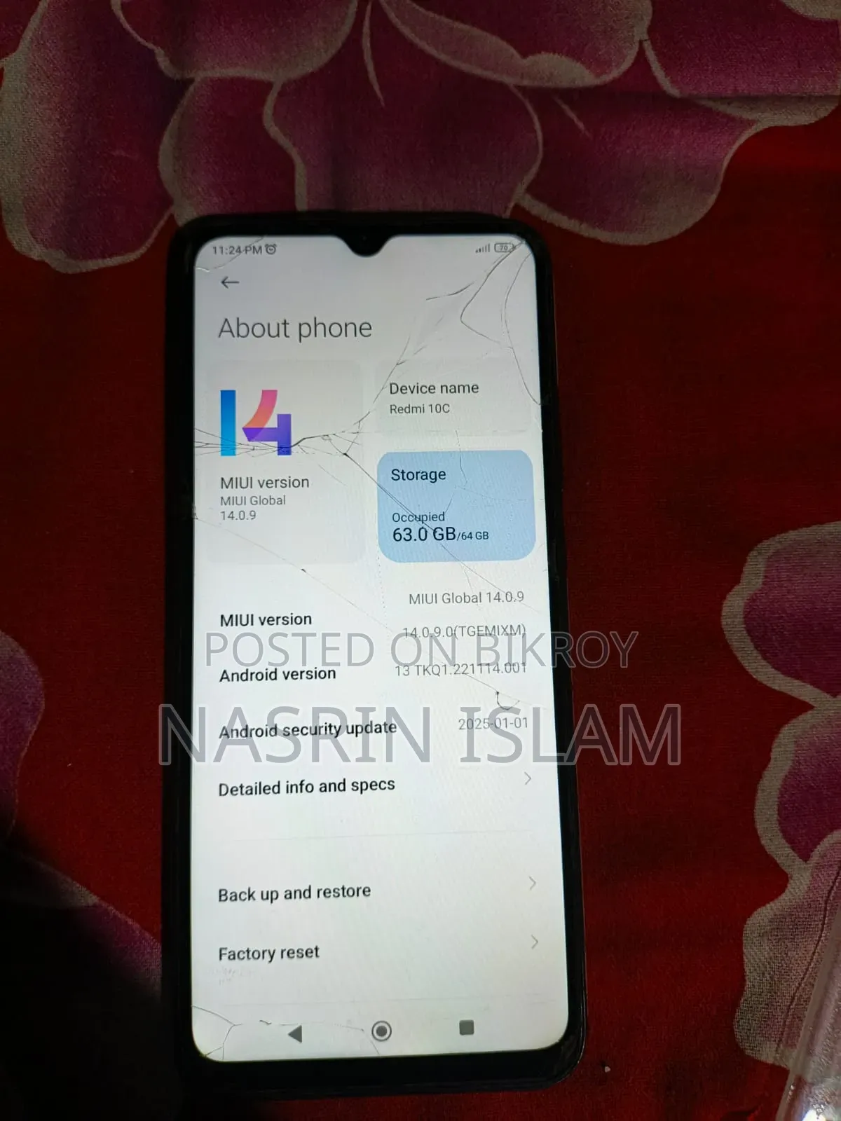 Xiaomi Redmi 10 64 GB Black
