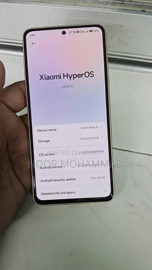 Xiaomi Redmi Note 13 256 GB Rose Gold