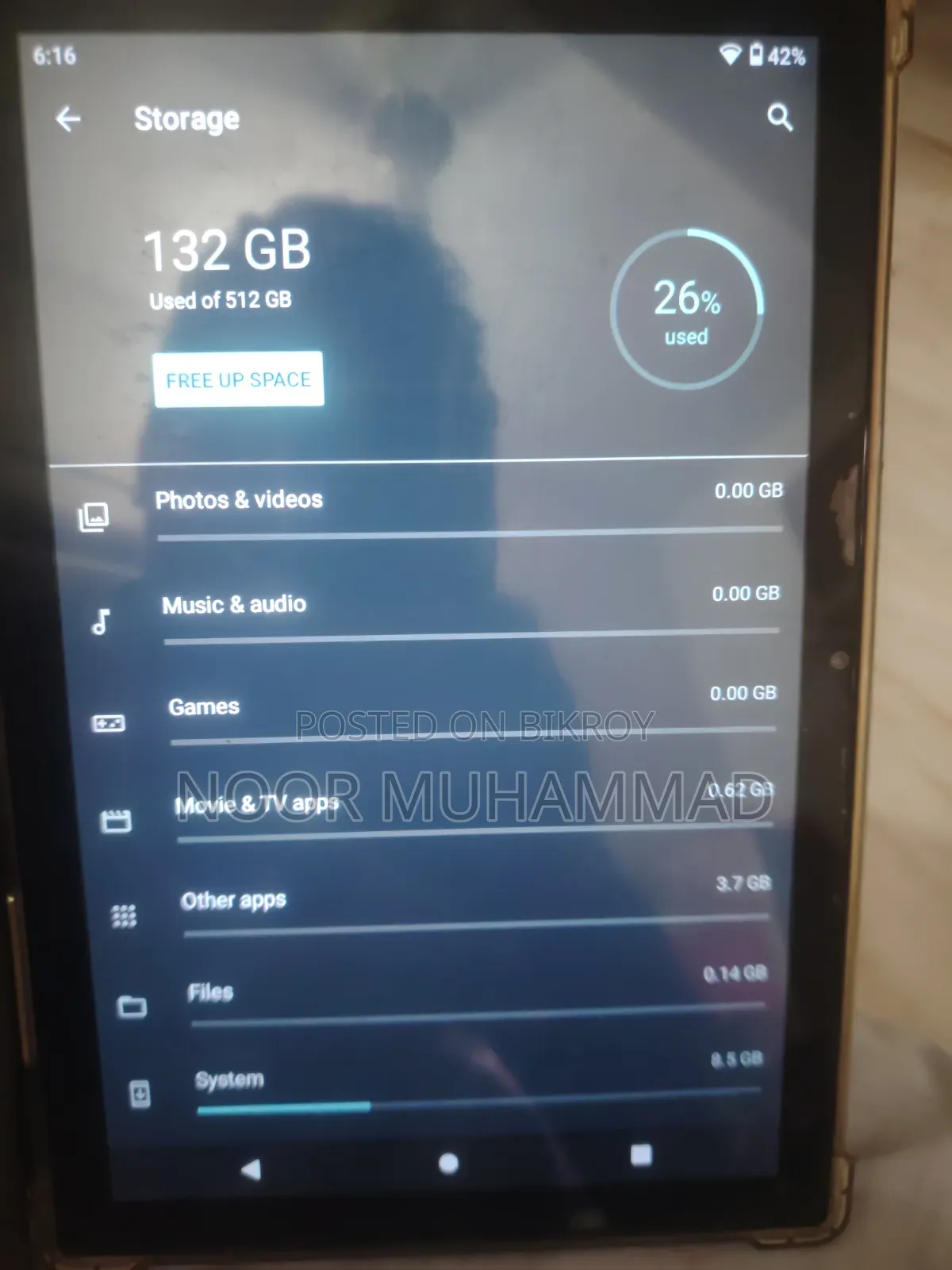 Tablet 512 GB Black