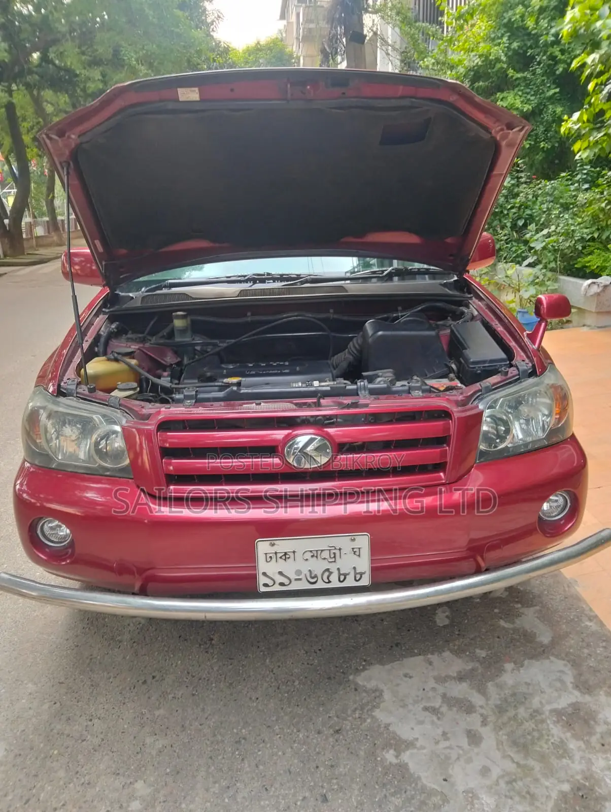 Toyota Kluger 2003 Red
