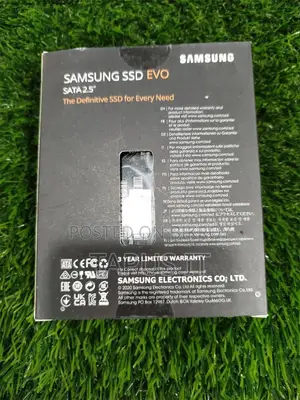 New SSD Samsung 256GB SATA 3Years Warranty