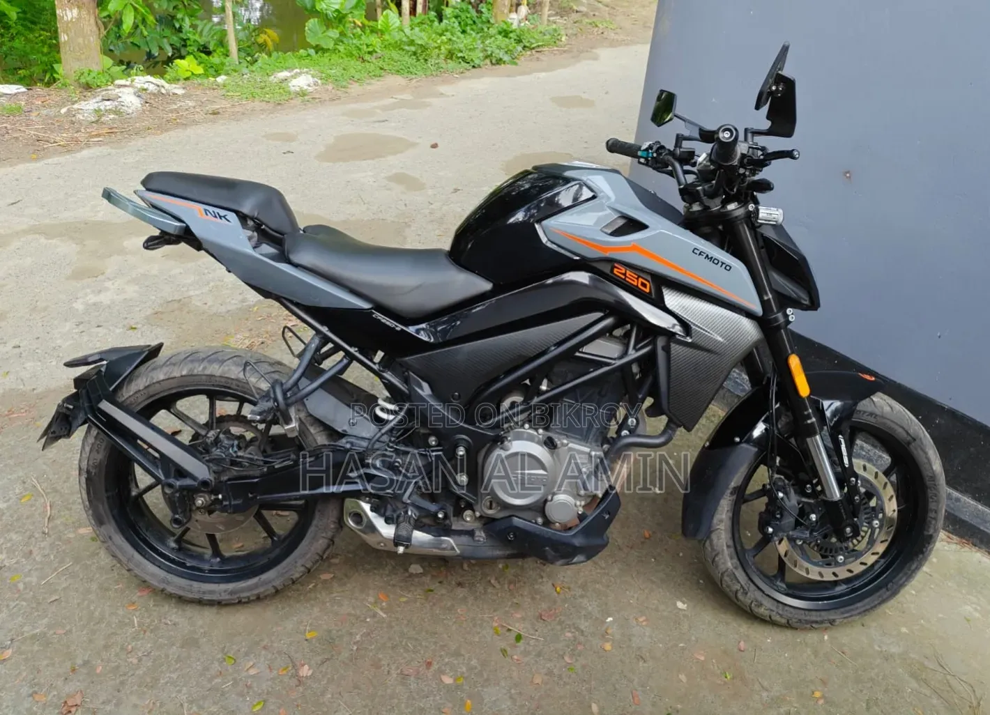 CFMoto 250NK 2025 Gray