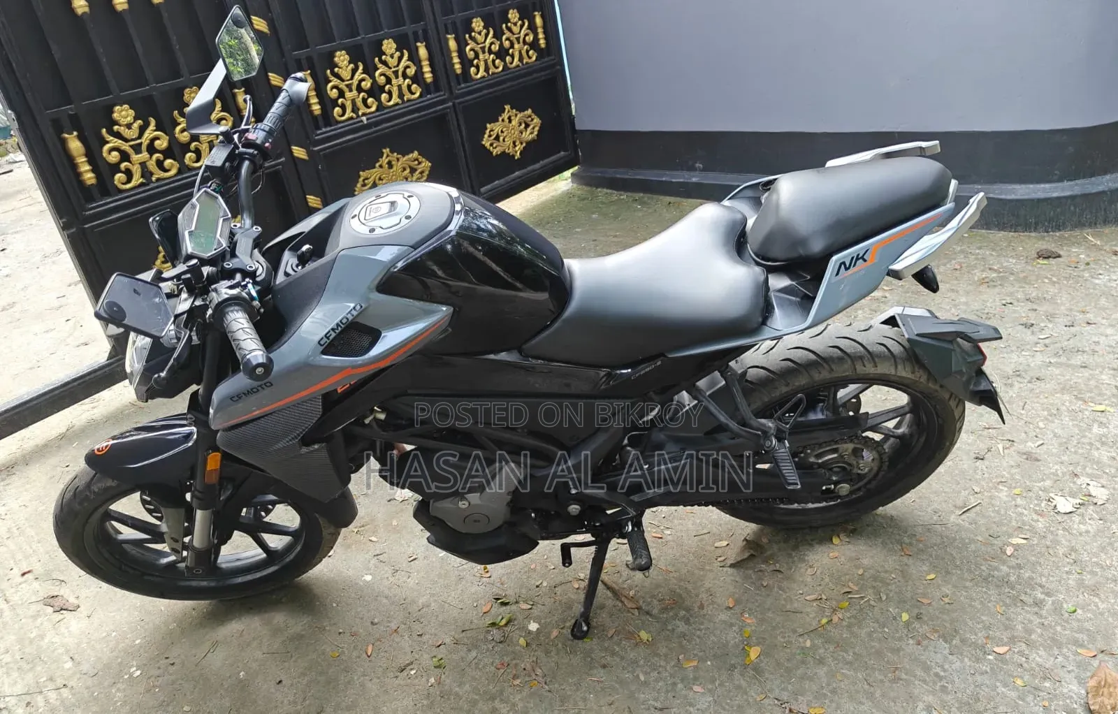 CFMoto 250NK 2025 Gray