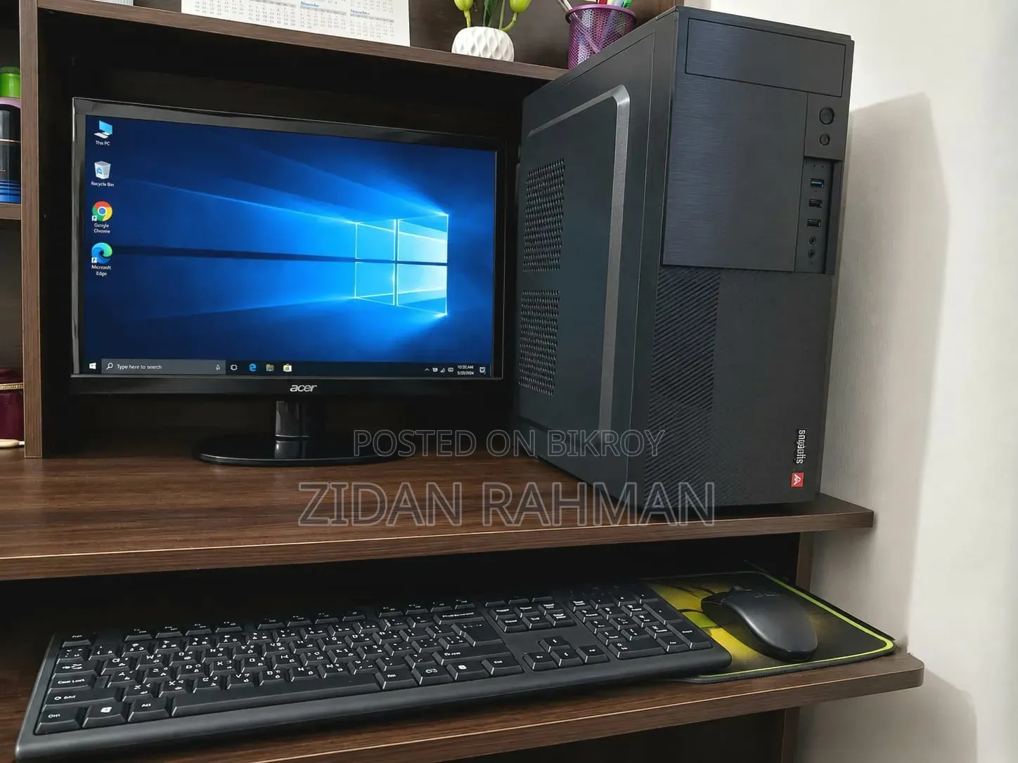 Desktop Computer 8GB Intel Core i7 HDD+1TB SSD