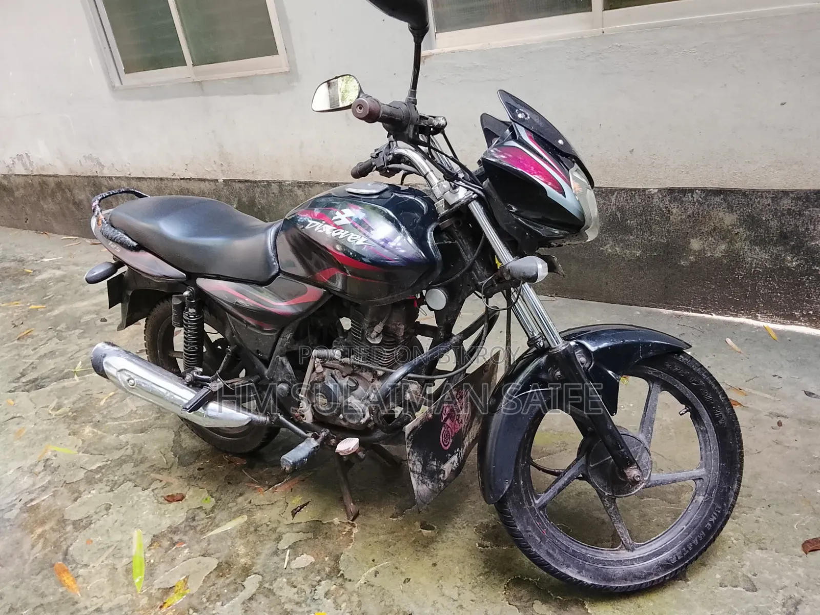 Bajaj Discover 125 2016 Black