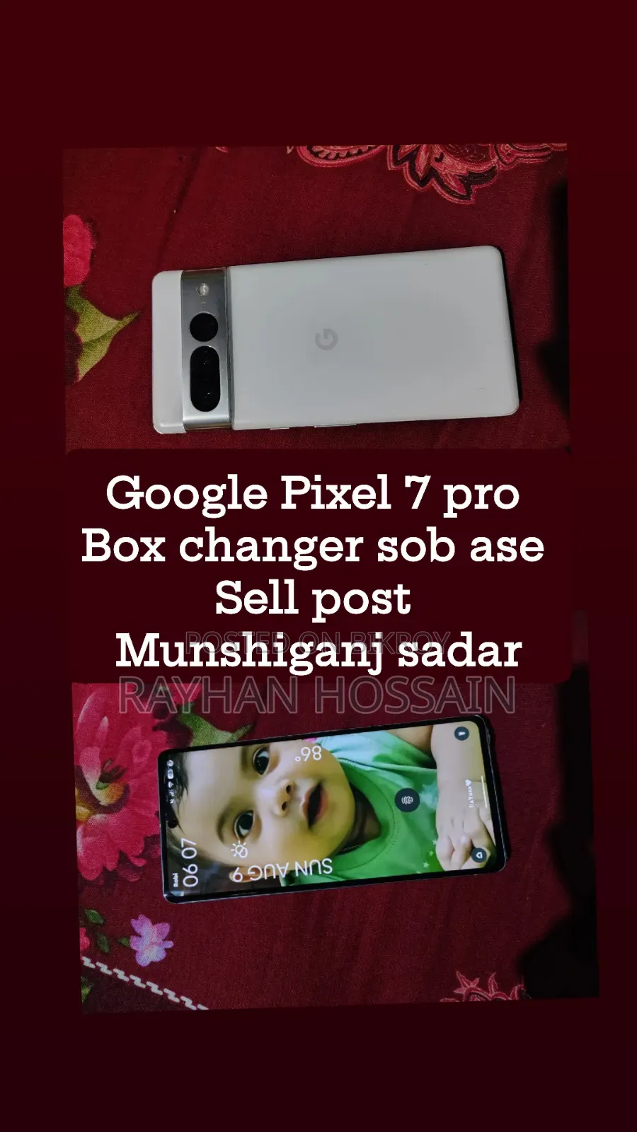 New Google Pixel 7 Pro 128 GB White