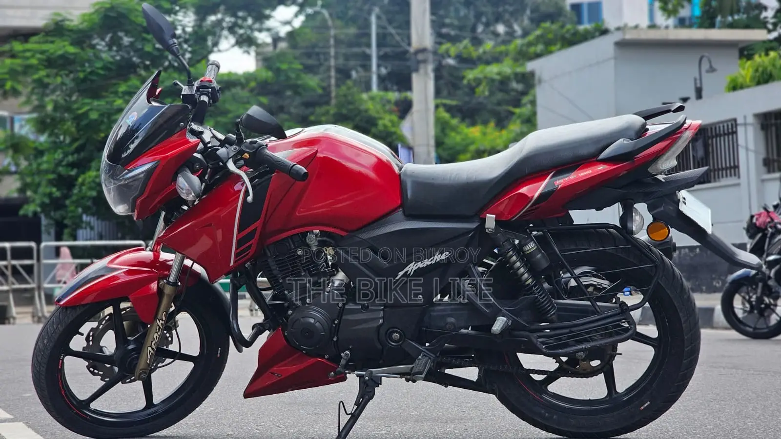 টিভিএস আপাচে আরটিআর ১৬০ ২ভি ২০২০ লাল