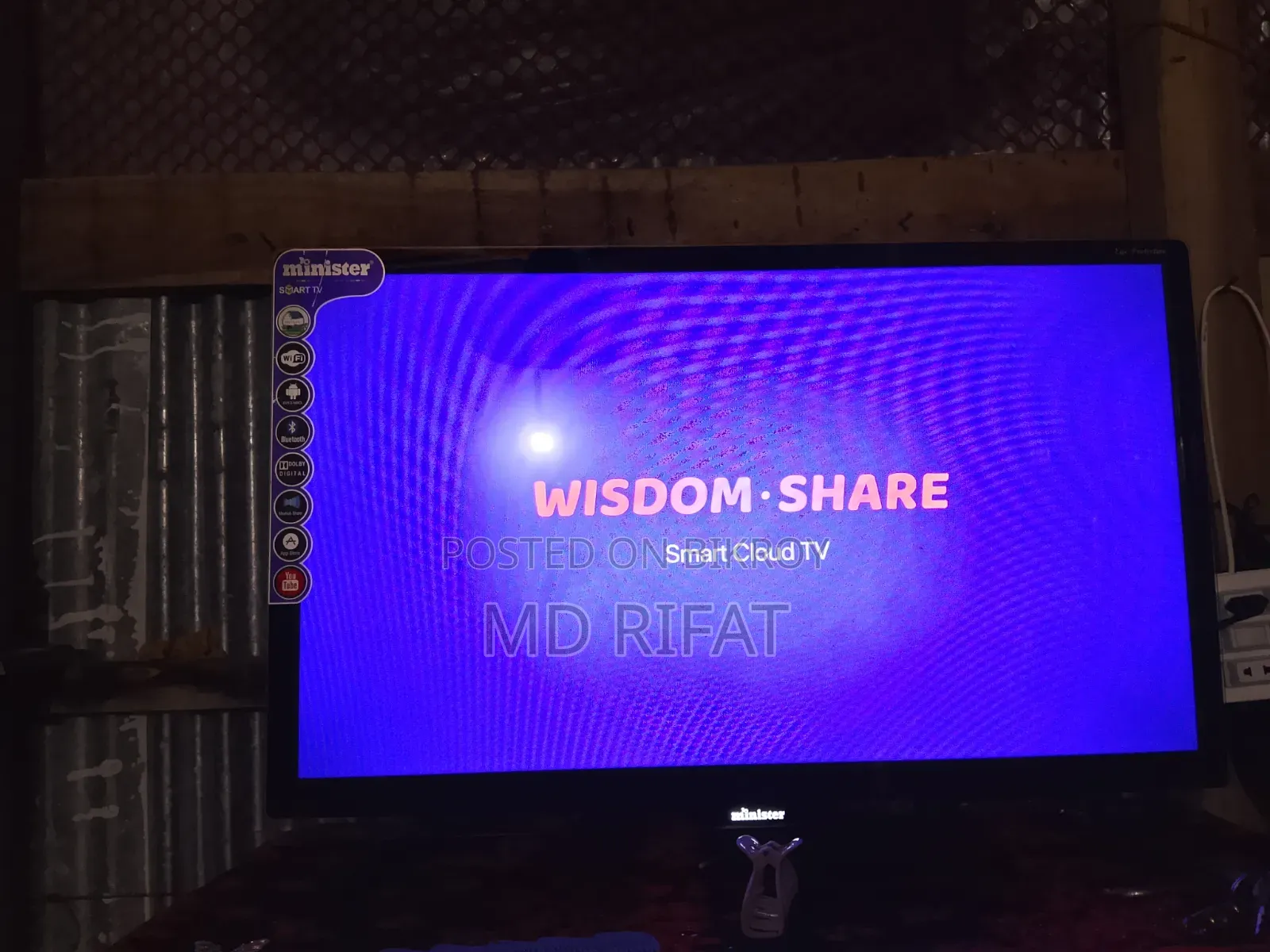 Minister 32" Smart Android TV-Full HD, YouTube Netflix