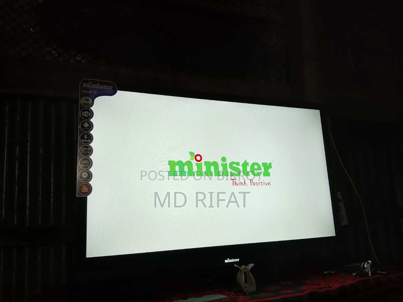Minister 32" Smart Android TV-Full HD, YouTube Netflix
