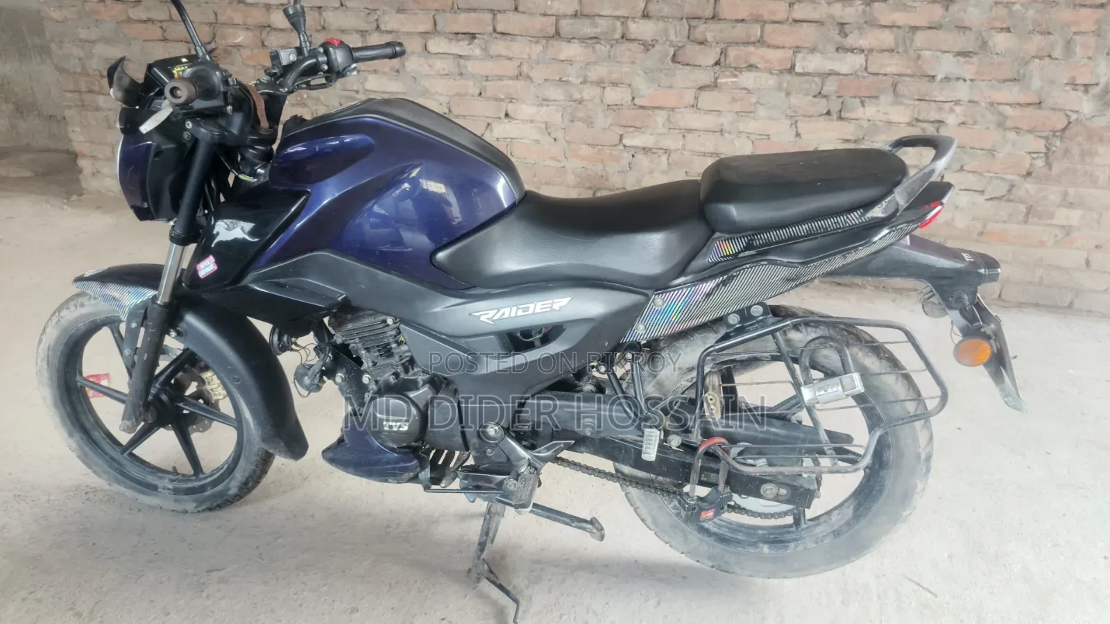 TVS Raider 125 2022 Blue