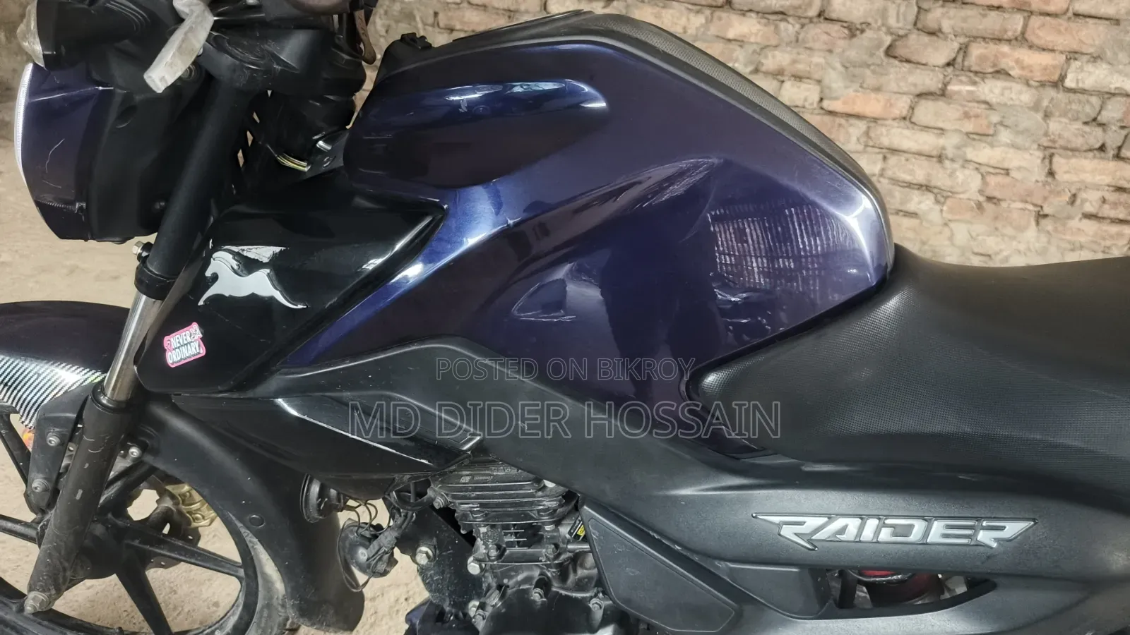 TVS Raider 125 2022 Blue