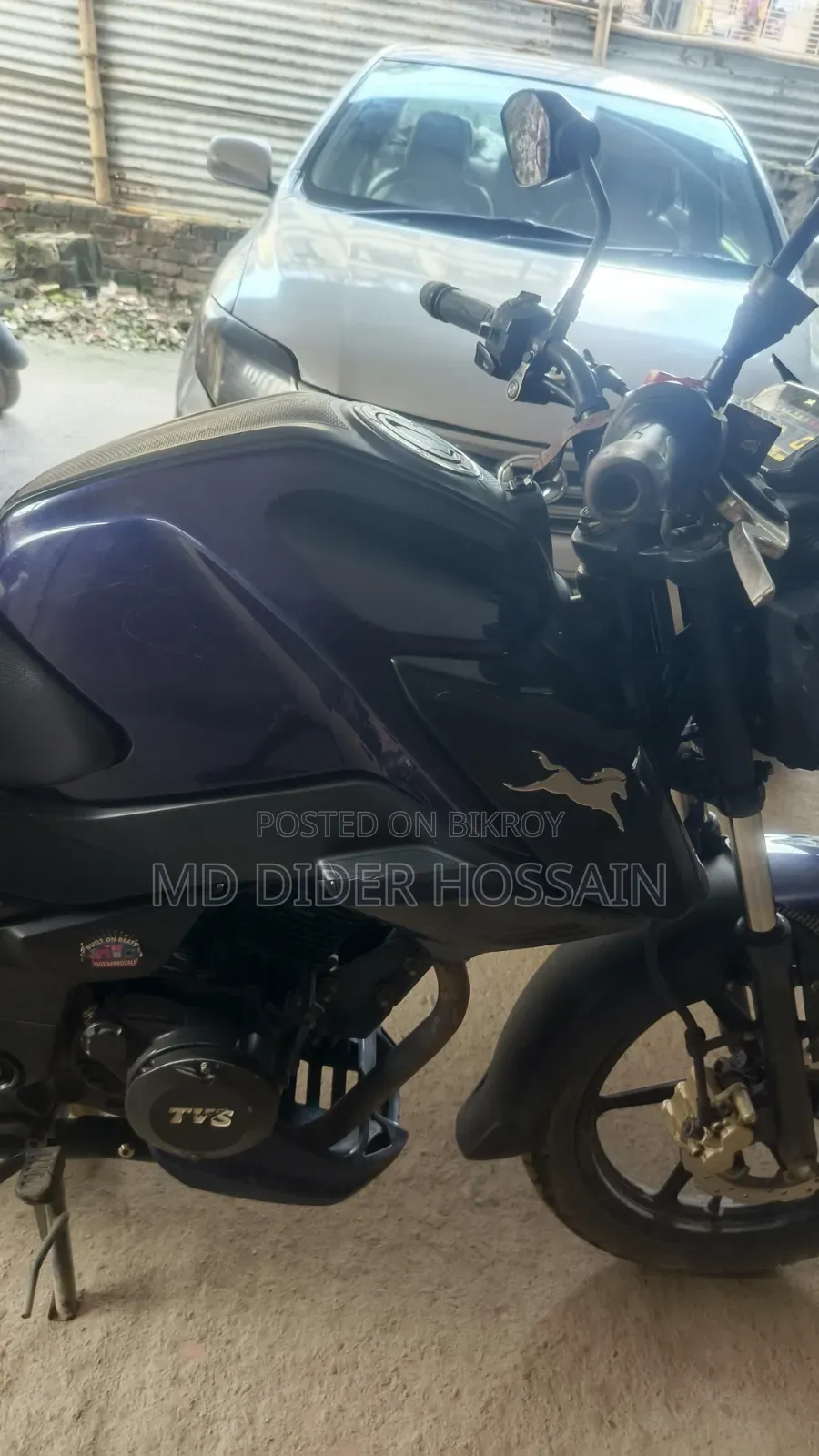 TVS Raider 125 2022 Blue