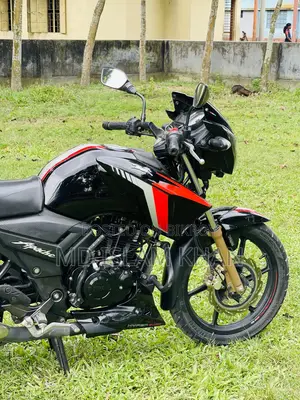 নতুন টিভিএস আপাচে আরটিআর ১৬০ টুভি এবিএস ২০২৩ কালো