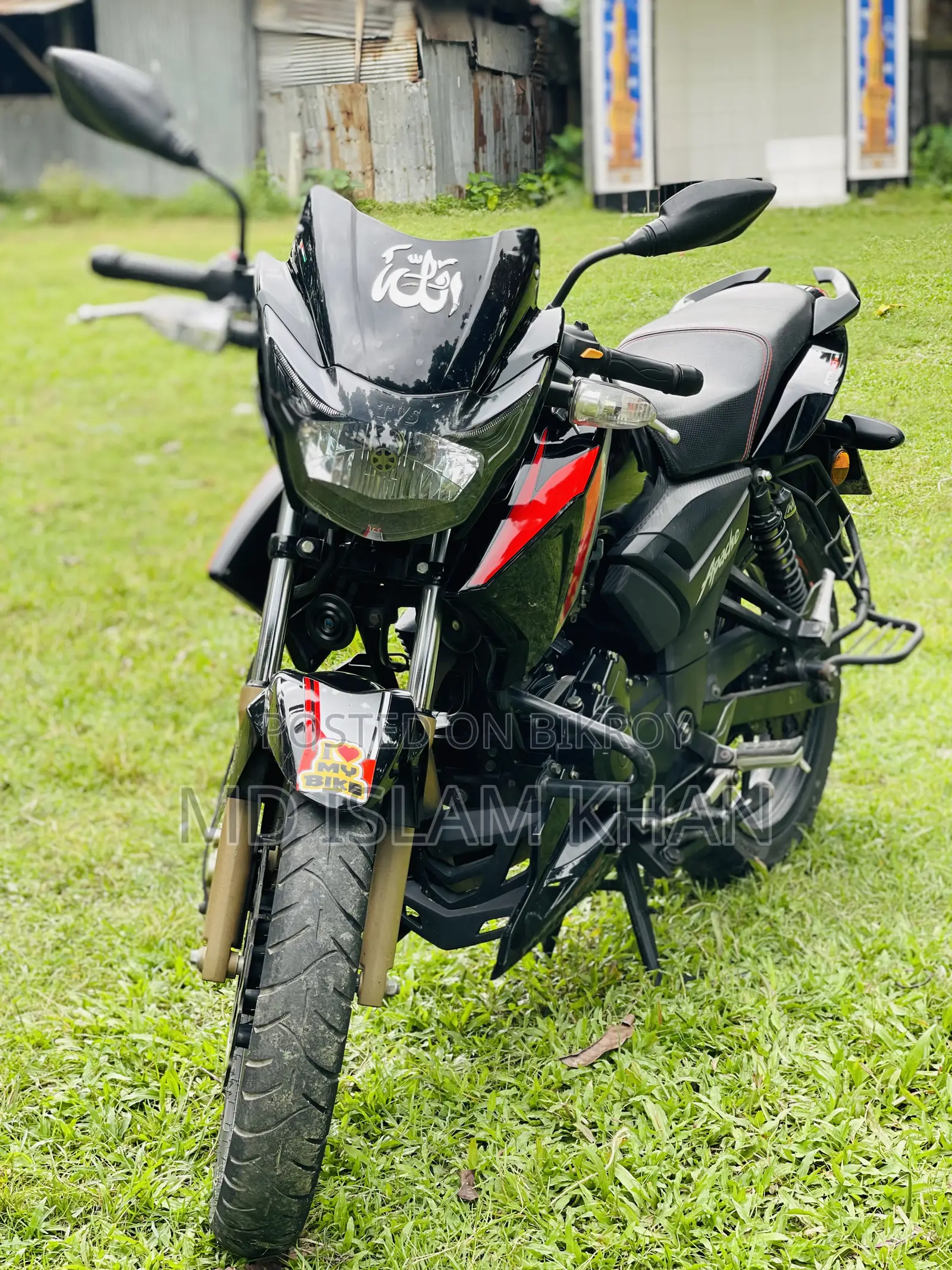 নতুন টিভিএস আপাচে আরটিআর ১৬০ টুভি এবিএস ২০২৩ কালো