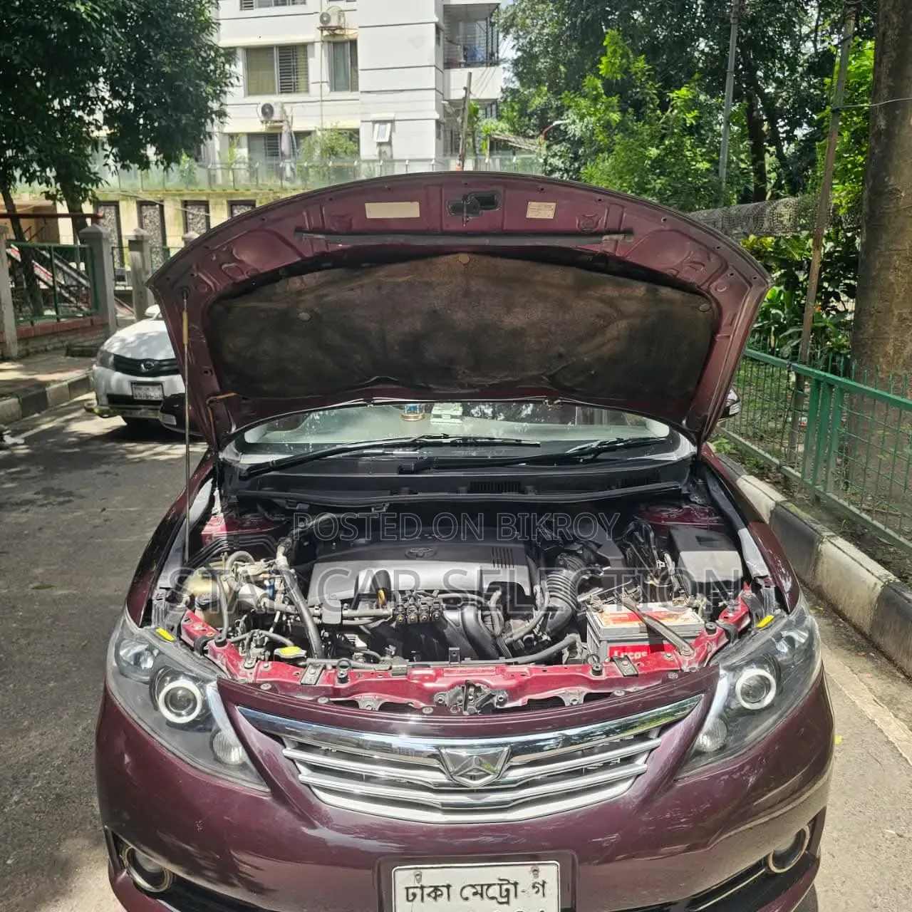 Toyota Allion 2012 Maroon