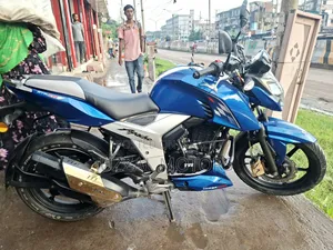 TVS Apache RTR 160 2V ABS 2021 Blue
