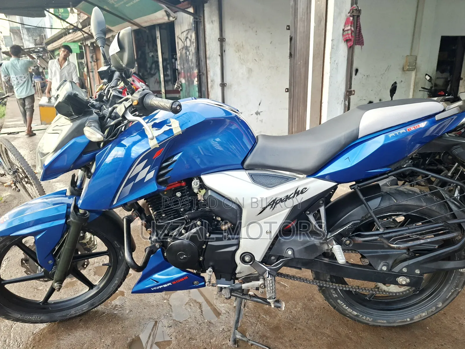 TVS Apache RTR 160 2V ABS 2021 Blue