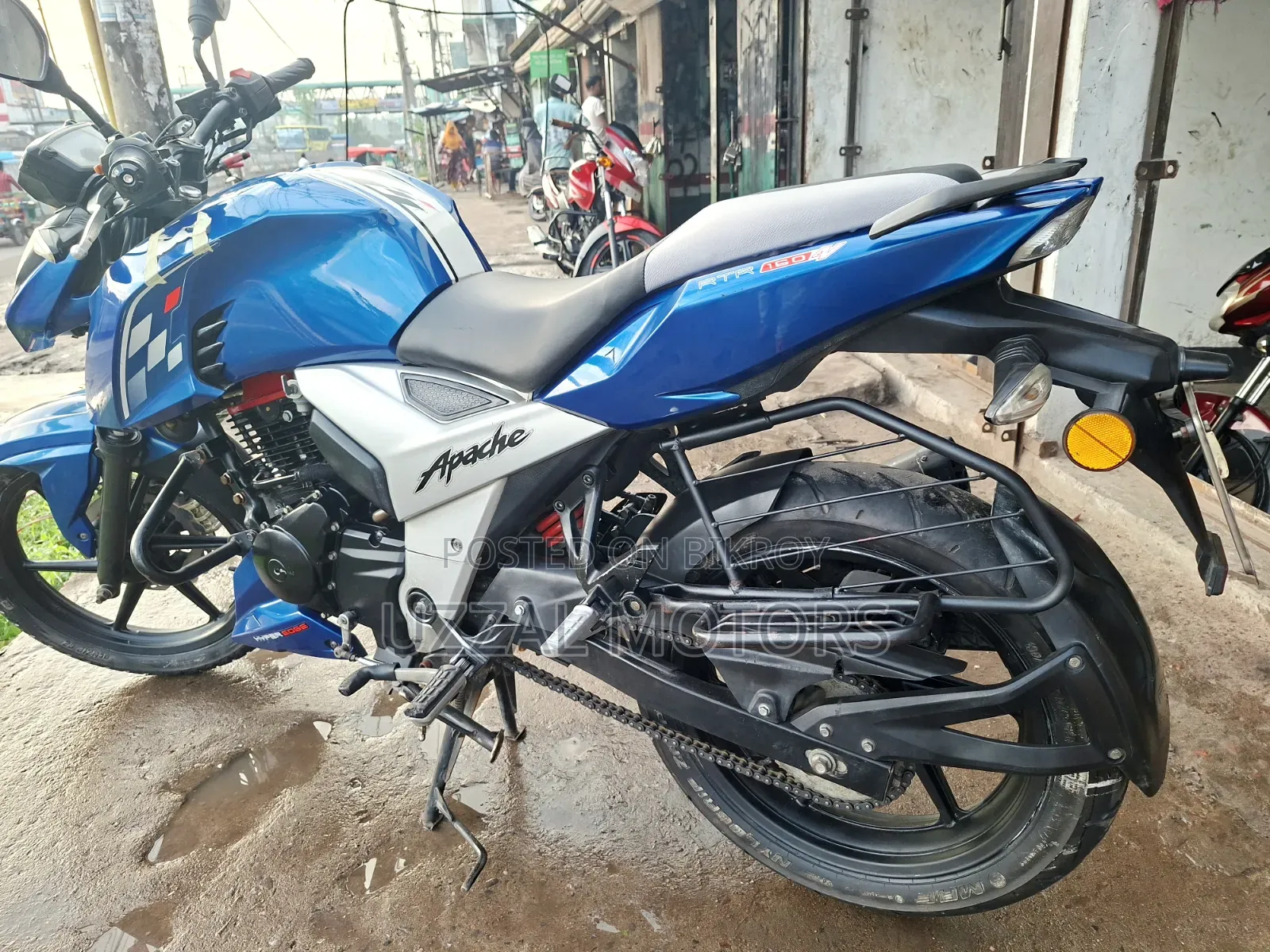 TVS Apache RTR 160 2V ABS 2021 Blue