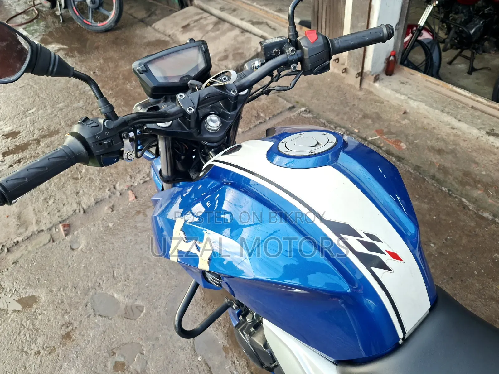 TVS Apache RTR 160 2V ABS 2021 Blue