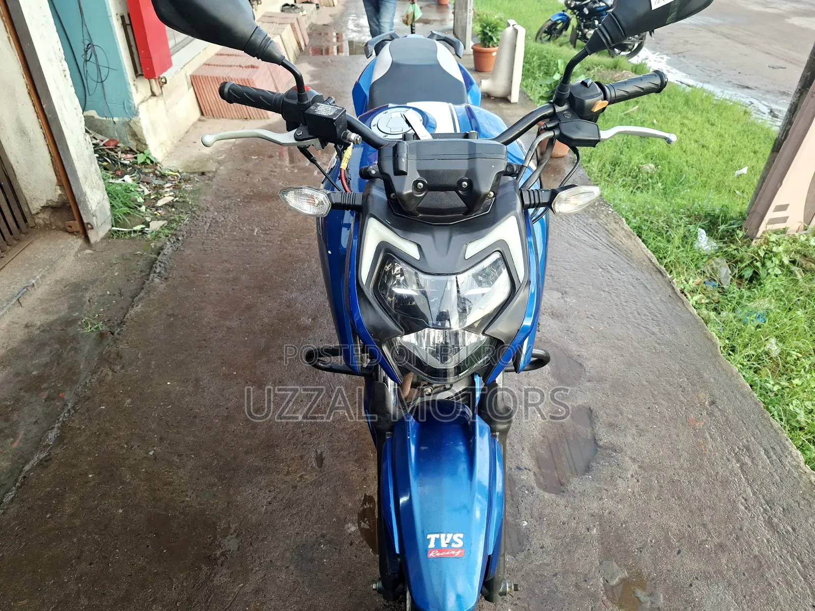 TVS Apache RTR 160 2V ABS 2021 Blue