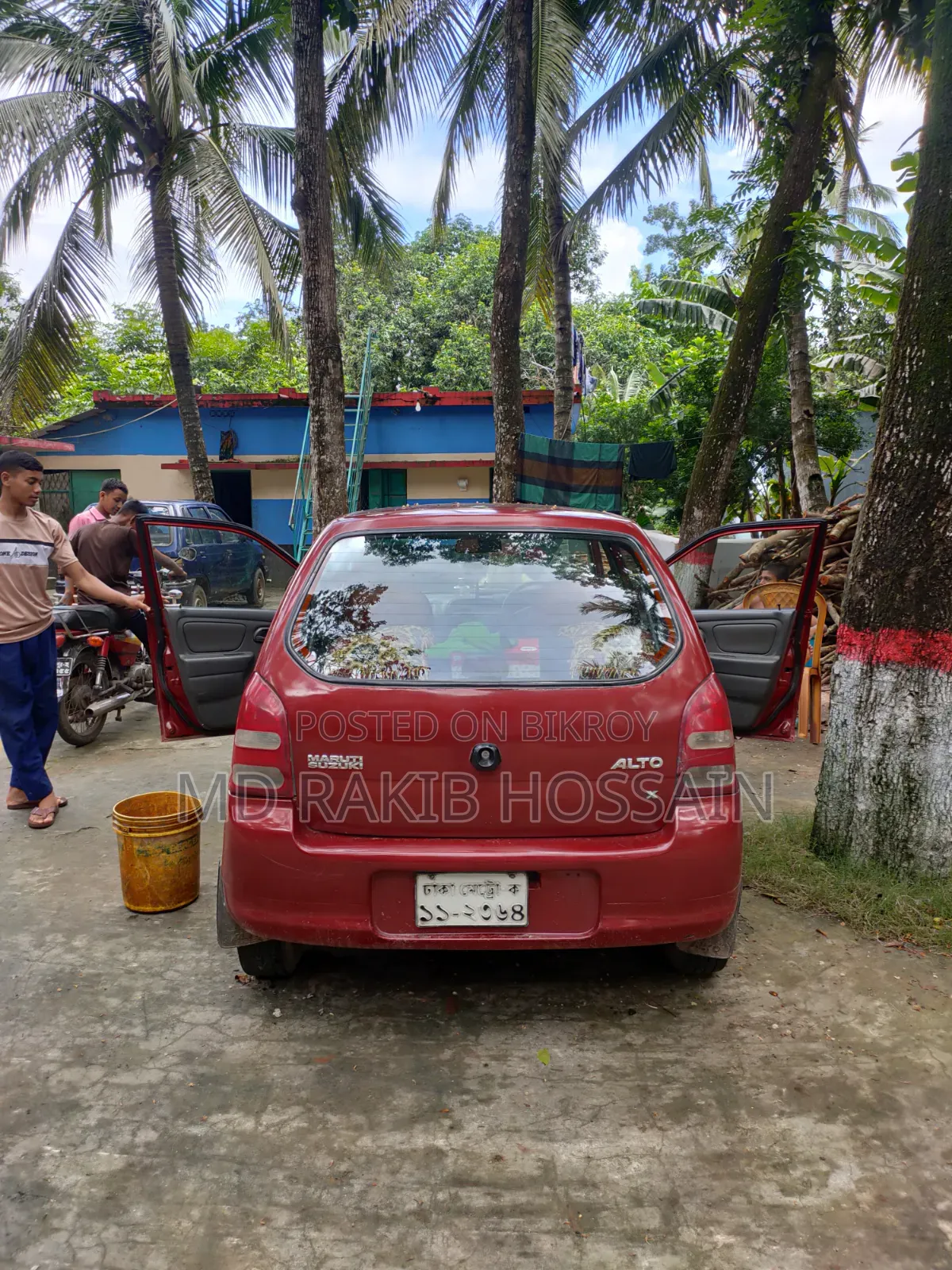 সুজুকি অল্টো ২০০৮ লাল