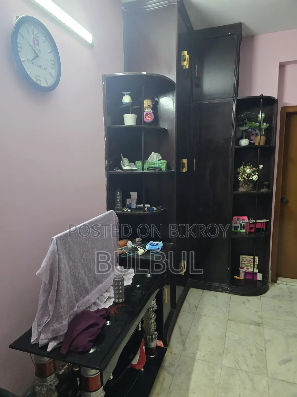 মিরপুর ১০ এ ফার্নিশড ৩-বেডরুম অ্যাপার্টমেন্ট (পেছনে বিক্রয়ের জন্য