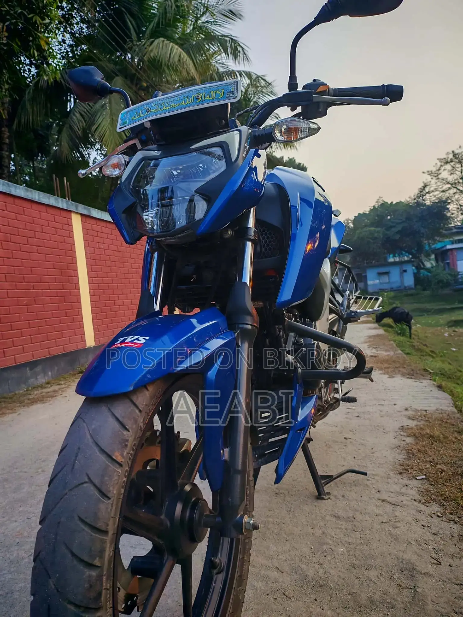 টিভিএস আপ্যাচি আরটিআর ১৬০ ৪ভি ২০২৩ নীল