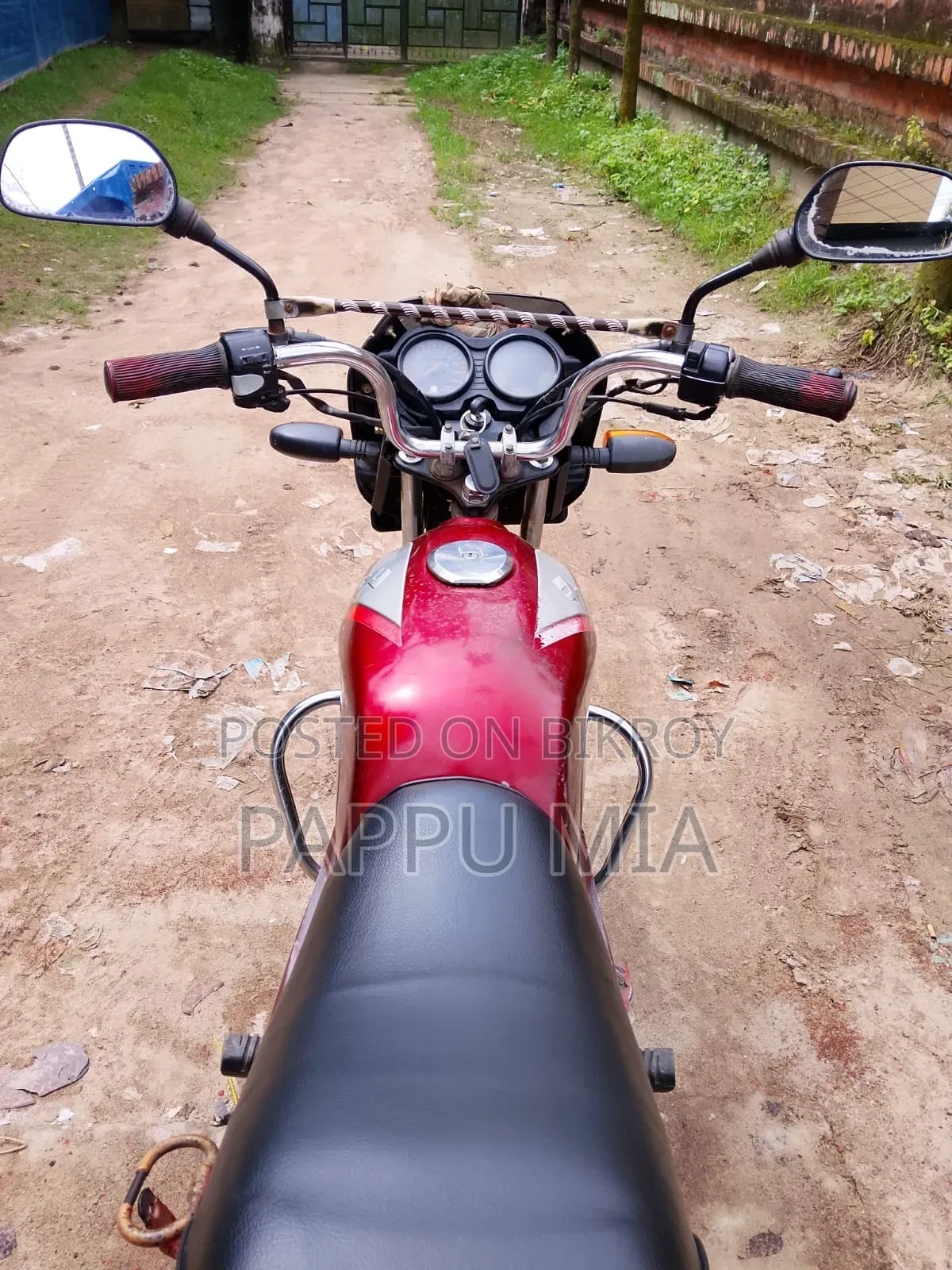Bajaj CT 100 2013 Red