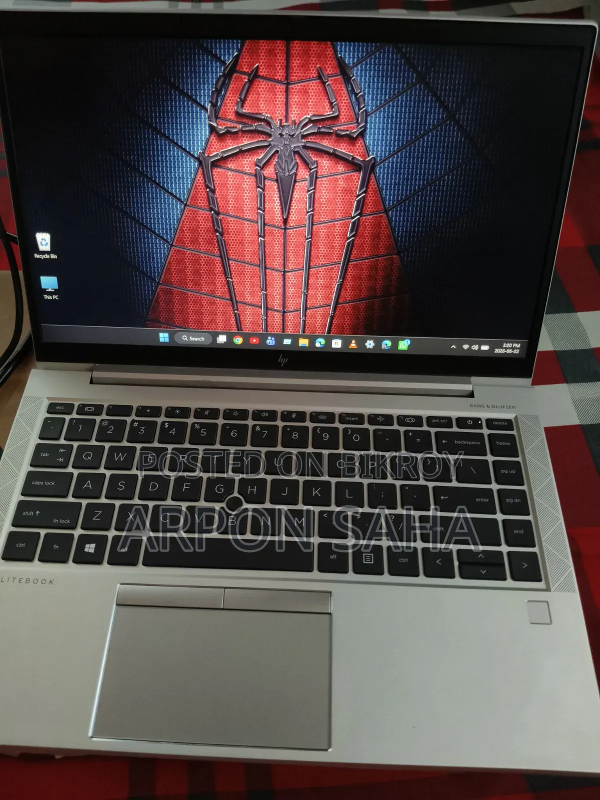 Laptop HP EliteBook 845 G7 16GB SSD 512GB