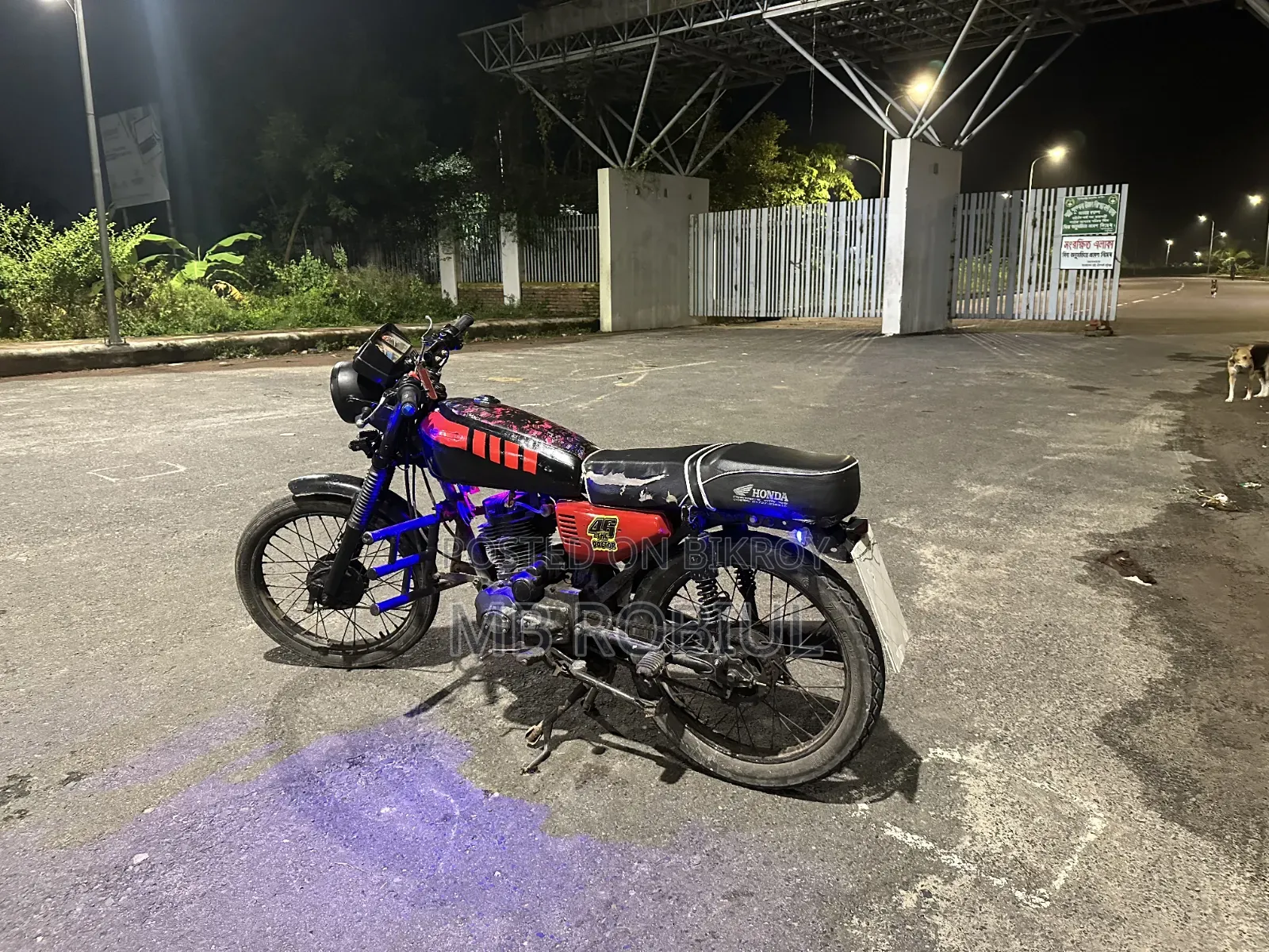 হোন্ডা সিজি১১০ ২০১৫ রেড