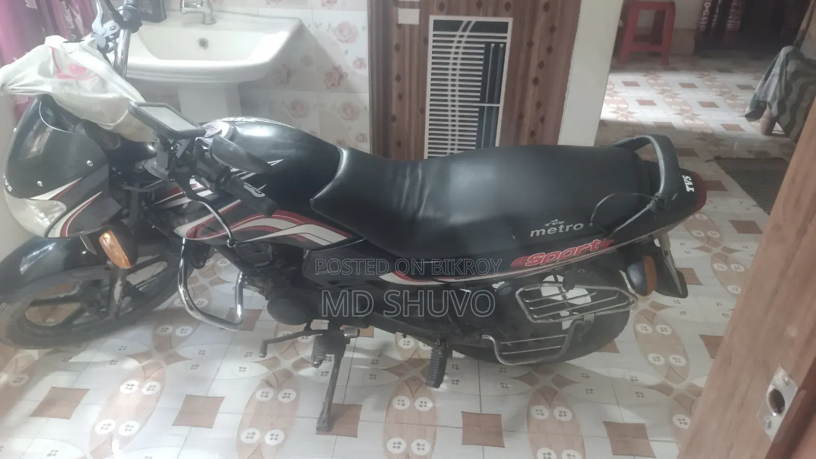 TVS Metro 2017 Black