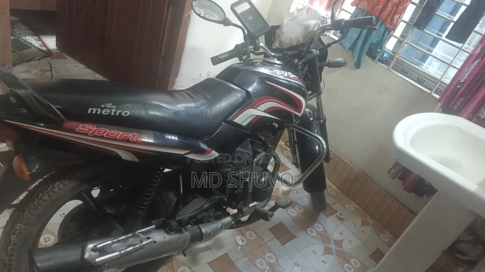 TVS Metro 2017 Black