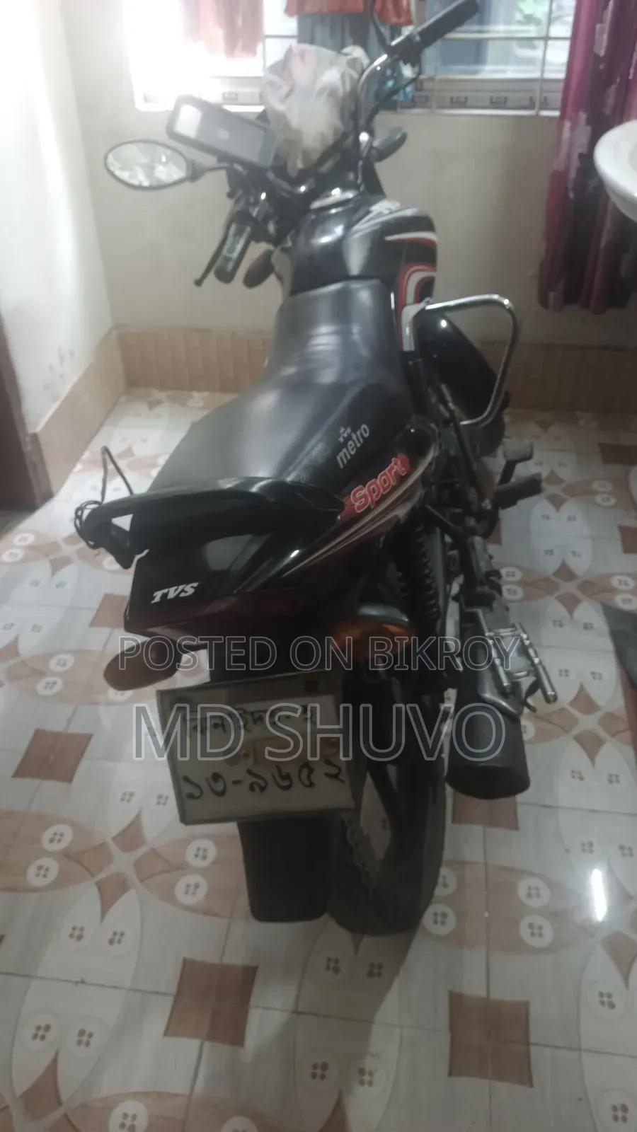 TVS Metro 2017 Black