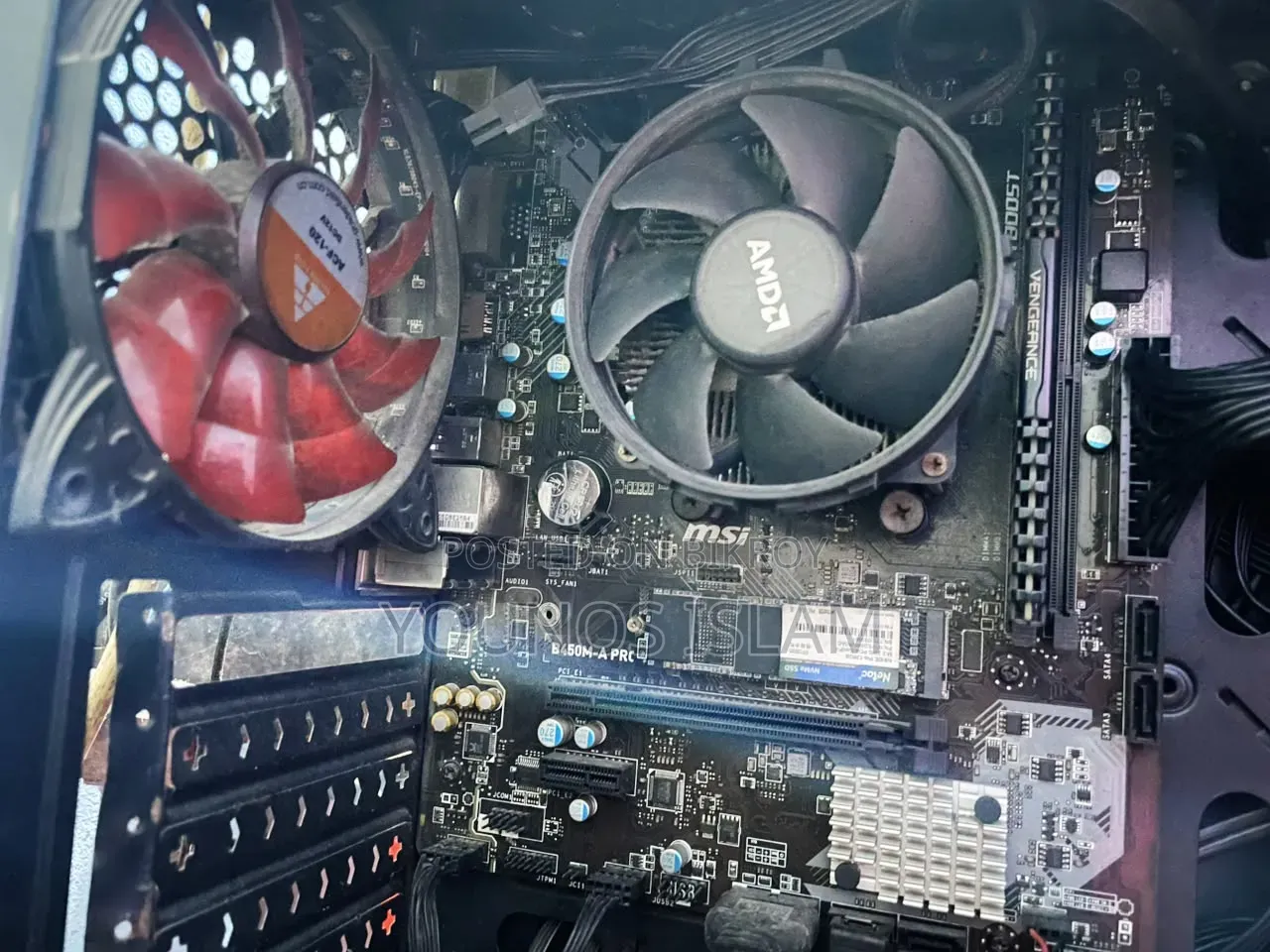 Desktop Computer MSI 8GB AMD Ryzen 5 HDD+SSD 1T