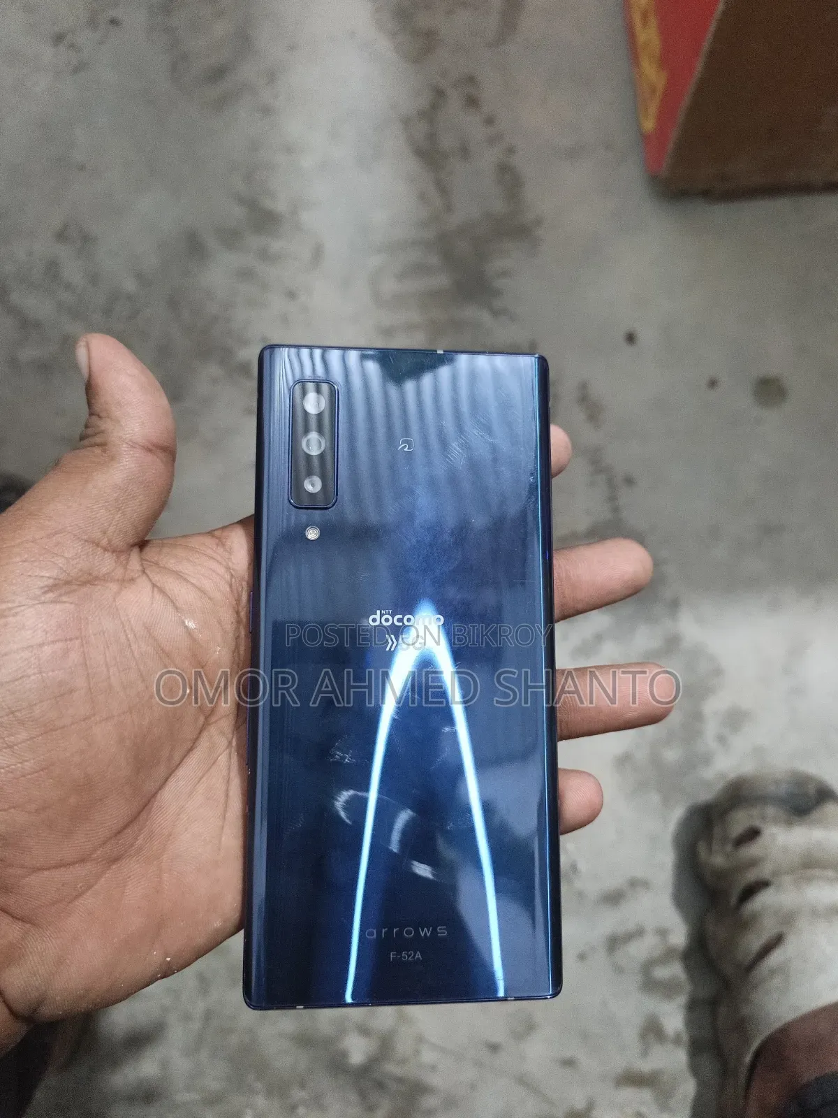 নতুন Fujitsu Arrows NX9 F-52A ১২৮ জিবি নীল