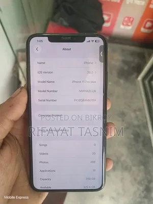 Apple iPhone 11 Pro Max 256 GB Graphite
