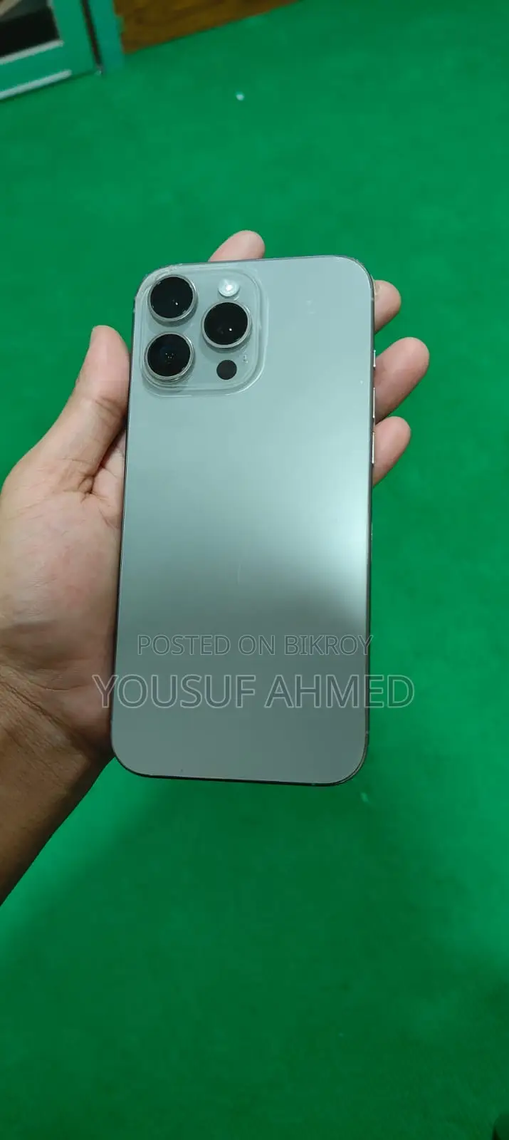 অ্যাপল আইফোন ১৬ প্রো ম্যাক্স ২৫৬ জিবি গ্রে