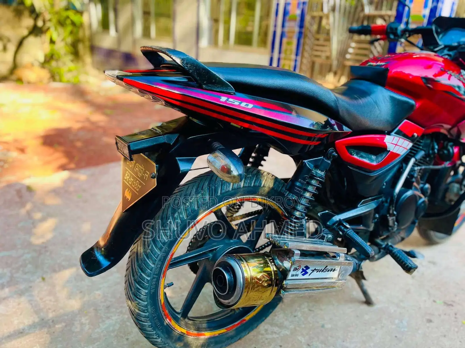 Bajaj Pulsar 150 2016 Red