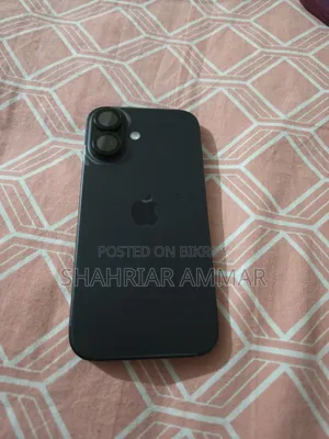 Apple iPhone 16 ১২৮ জিবি ব্ল্যাক
