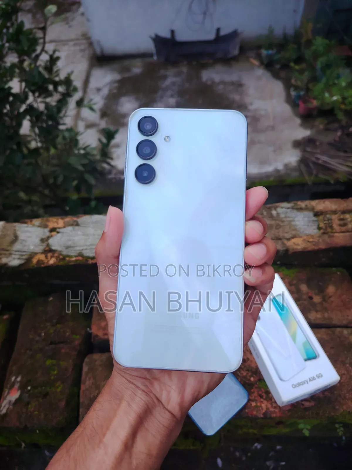 স্যামসাং গ্যালাক্সি এ১৬ ৫জি ১২৮ জিবি সাদা